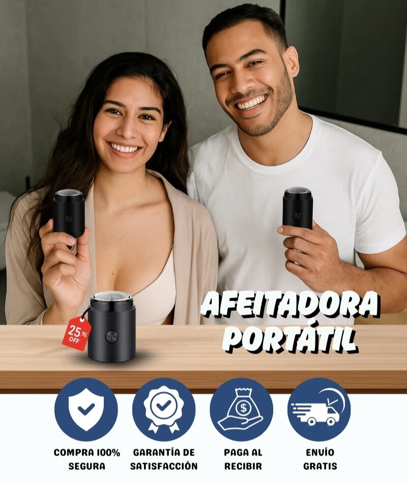 Afeitadora portátil